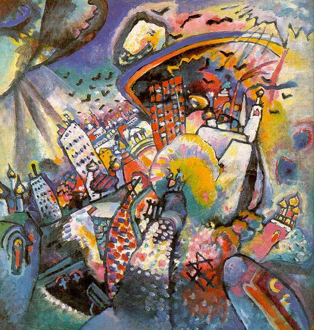 Wassily Kandinsky Moscow I china oil painting image